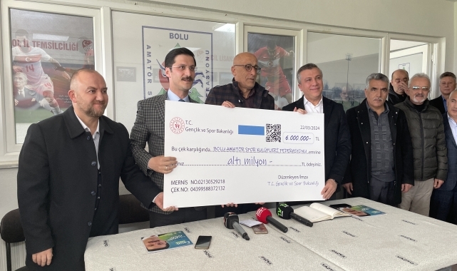 Bolu Belediye Başkan adayı Demirkol, Bakanlık eliyle spora 11 milyon lira kazandırdı: