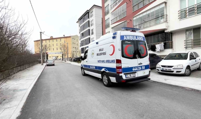 Bolu'da hasta nakil ambulansı dönemi