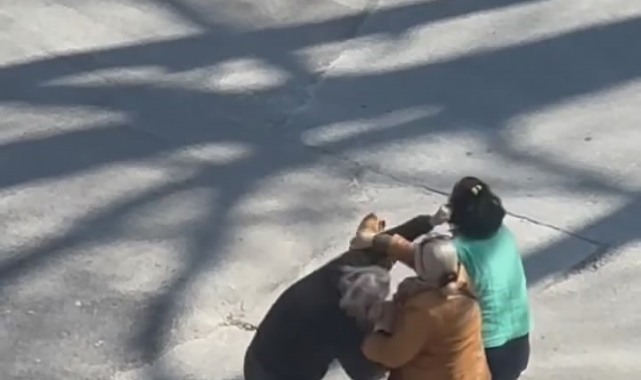 Bursa'da kadınlar saç saça birbirlerine girdi