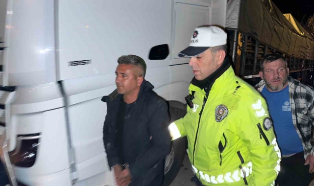 Çanakkale'de filmleri aratmayan kovalamaca kamerada