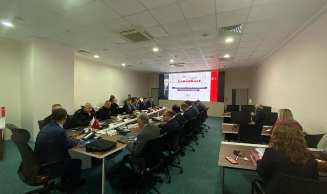 Çanakkale'de seçim güvenliği toplantısı yapıldı