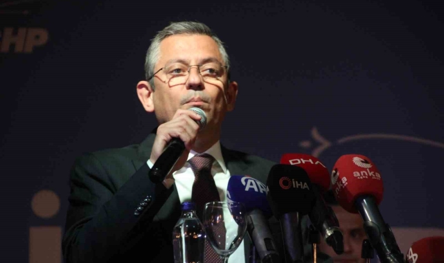 CHP Genel Başkanı Özel: "İsrail'in devlet terörünü sürdürüyor olması kabul edilemez"
