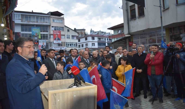 Cumhurbaşkanı Erdoğan açılışa telefonla bağlandı