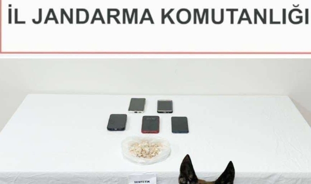 Denizli&#039;de 350 gram uyuşturucu hammaddesi ele geçirildi