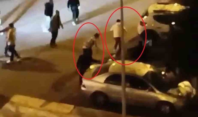 Diyarbakır'da iki grup arasındaki kavga kamerada