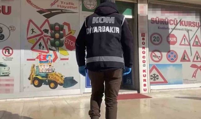 Diyarbakır'da sürücü kursuna 'Fısıltı' operasyonu: 12 gözaltı