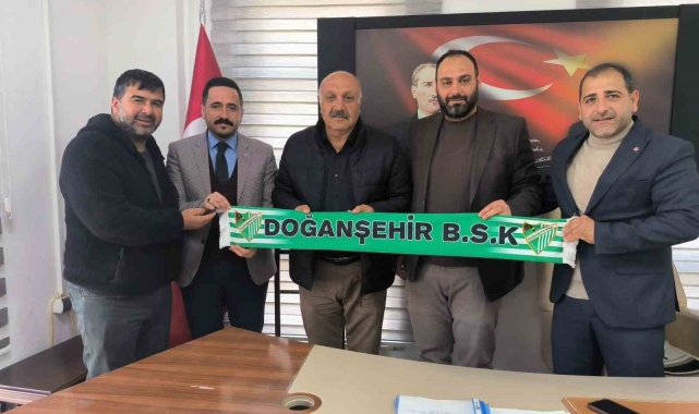 Doğanşehir Spor Kulübü'nden Başkan Zelyurt'a ziyaret