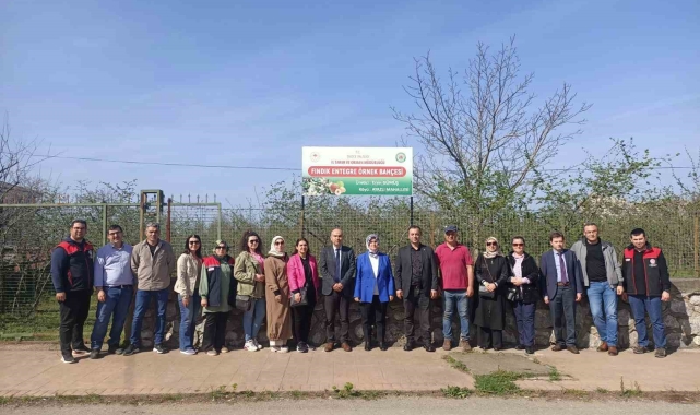 Doğru tarım için örnek bahçe