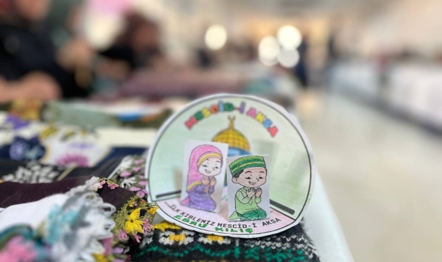 El emeği göz nuru ürünler Filistin'e destek olacak