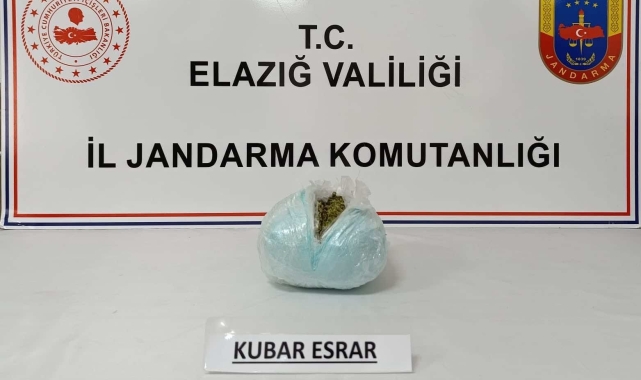 Elazığ'da jandarma uyuşturucuya geçit vermiyor