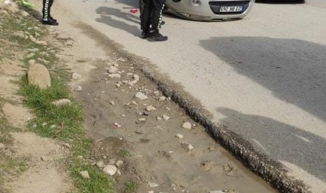 Elazığ'da otomobil ters döndü: 1 yaralı