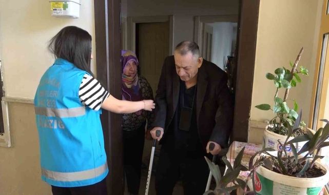 Elazığ'da yaşlı çiftin seçim atışması