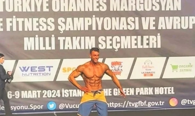 Elazığlı sporcu Erikçi, Türkiye 3.'sü oldu