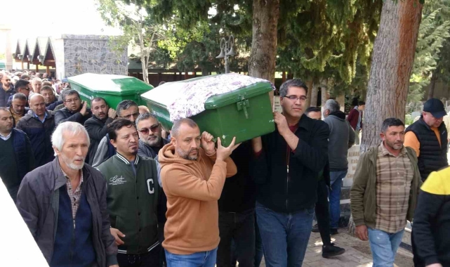 Emekli olunca yaylaya yerleşmişler: Yangında ölen çift son yolculuğuna uğurlandı