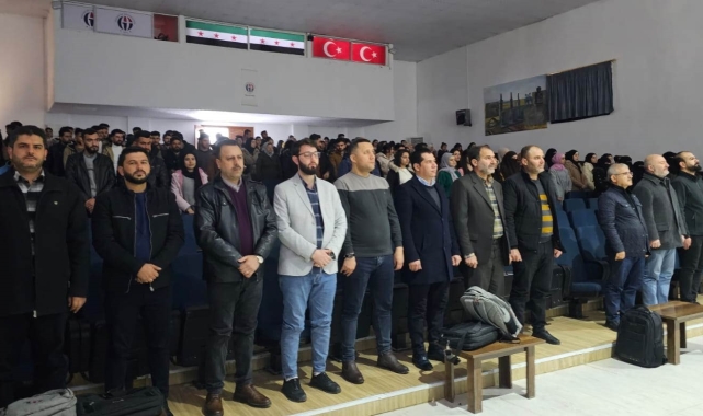 GAÜN Afrin Eğitim Fakültesi'nde 18 Mart Çanakkale Zaferi ve Şehitlerini Anma programı