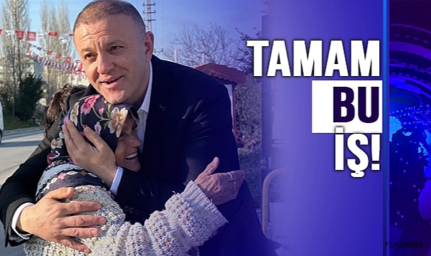 HALK SEVMİŞ VE İNANMIŞ BİR KERE!