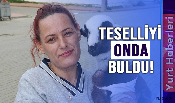 HASRET KALDIĞI BEBEK SEVGİSİNİ KUZUYLA GİDERDİ!