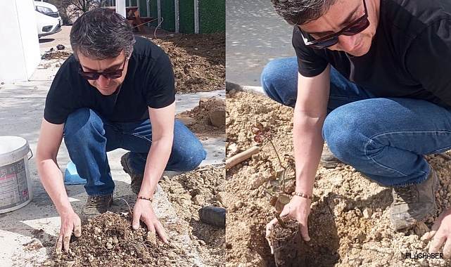 İL MÜDÜRÜ AĞAÇ DİKTİ!