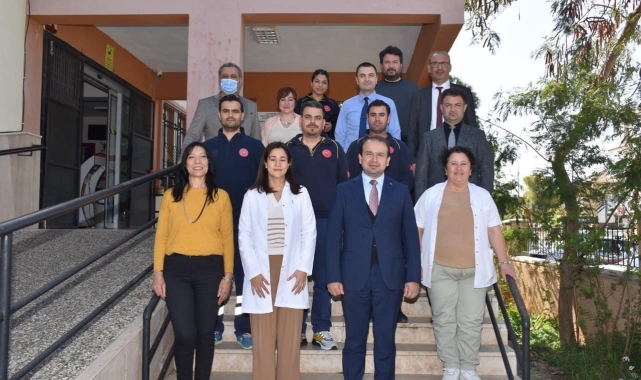 İl Sağlık Müdürü Şenkul Altınkum'daki sağlık çalışmalarını yerinde inceledi