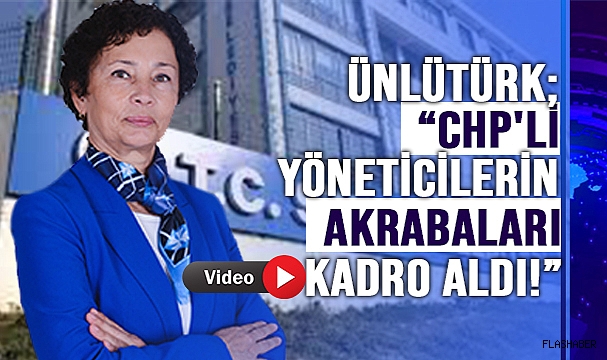 İYİ PARTİ BAŞKAN ADAYI ÜNLÜTÜRK'DEN DİKKAT ÇEKEN ÇIKIŞ!