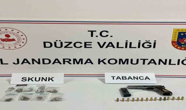 Jandarma yol uygulamada yakalandı