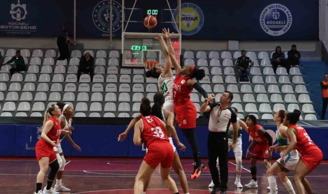 Kadınlar Basketbol Süper Ligi: İzmit Belediyespor: 102 - Antalya BŞB Toroslar: 79