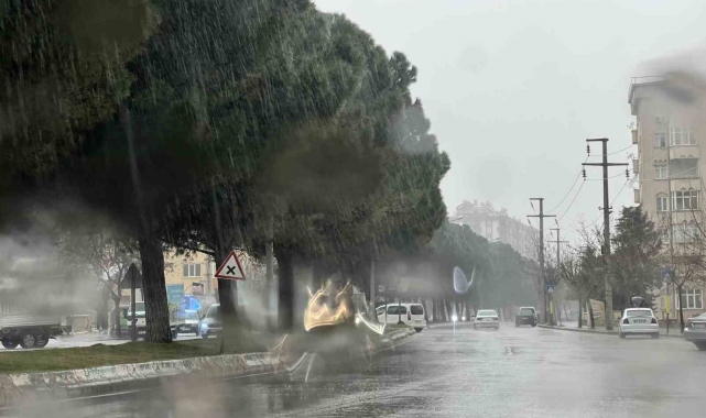 Kahramanmaraş'ta sağanak etkili oldu