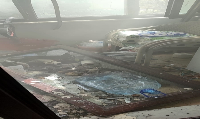 Karabük'te evde çıkan yangında dumandan etkilenen kadın hastaneye kaldırıldı