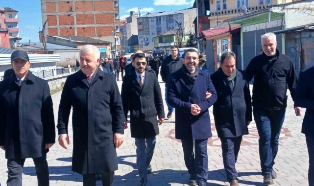 Kars'ta Cumhur İttifakı'nın seçim çalışmaları sürüyor