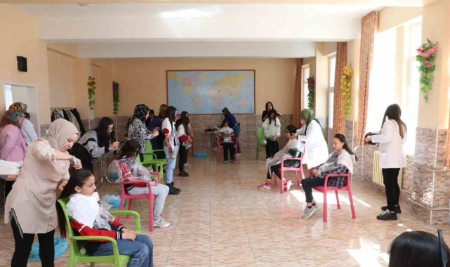 KAYMEK, ortaokul öğrencilerine hijyen kurallarının önemini anlattı