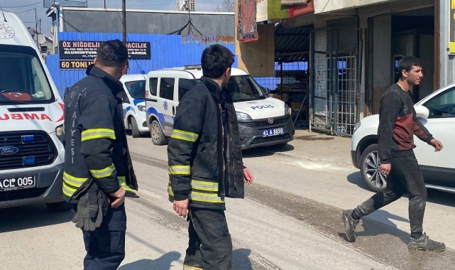 Kaynak kıvılcımı yangına sebep oldu: 4 yaralı