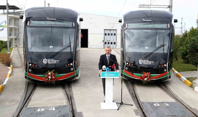 Kocaeli'de "çift tramvay" dönemi başlıyor
