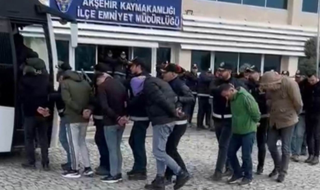 Konya merkezli 14 ilde dolandırıcılık çetesi çökertildi: 33 tutuklama