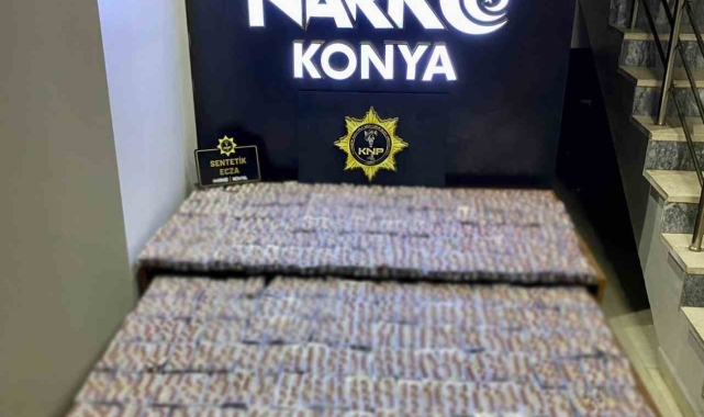 Konya Polisinden narkotik operasyonu: 4 tutuklama
