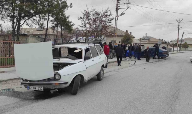 Konya'da zincirleme kaza: 4 yaralı