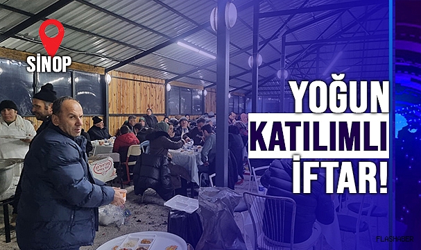 KÖY HALKI İFTARDA BULUŞTU!