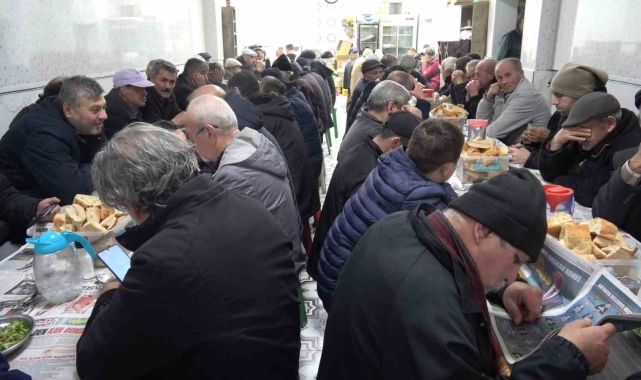 Kütahya'da yarım asırlık 'Askıda iftar' geleneği