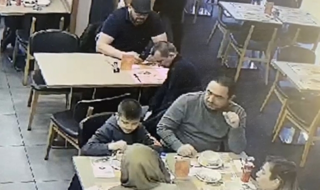 Lokantada "cepçilik" yapan hırsız kamerada