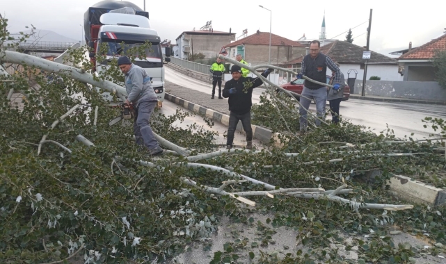 Manisa'da yarın için fırtına uyarısı
