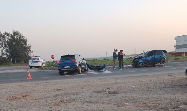 Mardin'de cip ile otomobil kafa kafaya çarpıştı: 1 ölü, 2 yaralı