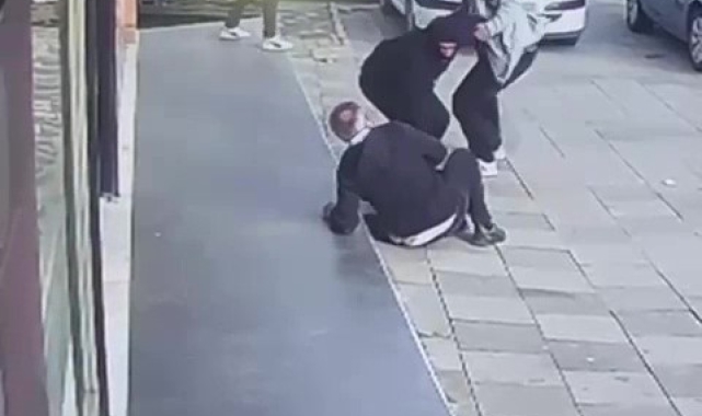 Maskeli gaspçıların planı tutmadı: Sert kayaya çarpınca apar topar kaçtılar