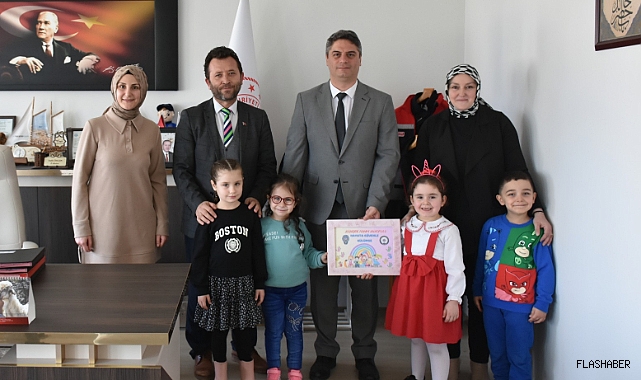 MİNİK ÖĞRENCİLERDEN SÜRPRİZ ZİYARET!