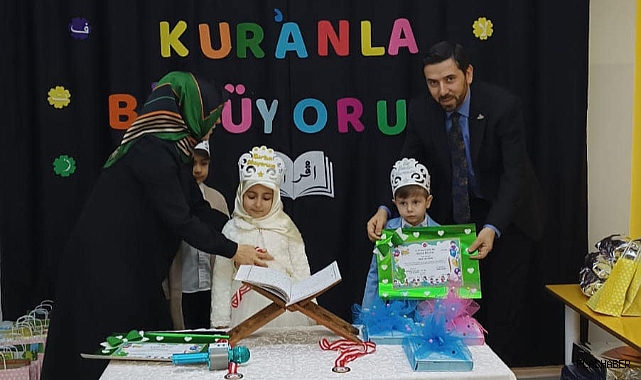 MİNİKLER KUR’AN ÖĞRENMENİN SEVİNCİNİ YAŞADI!
