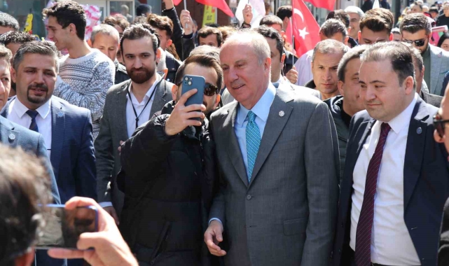 Muharrem İnce, Denizli'de esnafı ziyaret etti