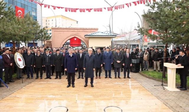 Muş'ta 18 Mart Çanakkale Zaferi ve Şehitleri Anma Günü programı düzenlendi