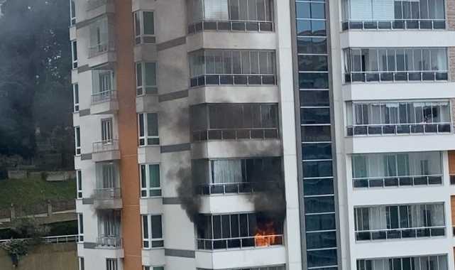 Ordu'da faciadan dönüldü: Üzerinde gezerken, bir anda alevler içerisinde kaldı