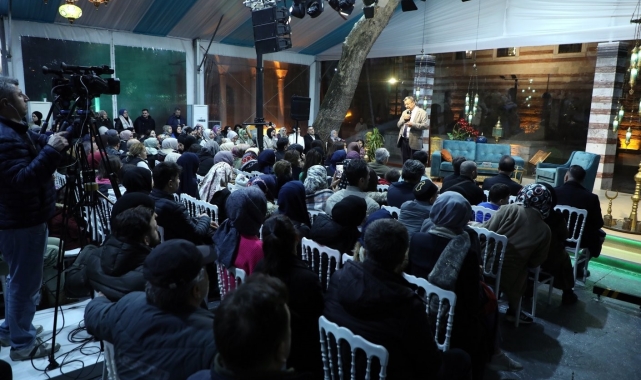 Ramazan Sohbetlerinin konuğu yazar Hayati İnanç oldu