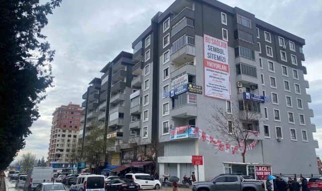 Rezerv alana dahil olan apartmanlarının yıkılmasını istemiyorlar