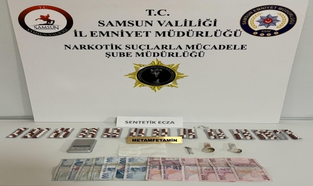 Samsun'da uyuşturucu operasyonunda 4 kişi yakalandı