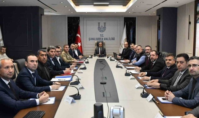 Şanlıurfa İl Spor Güvenlik Kurulu, 2023 Turkcell Süper Kupa için toplandı